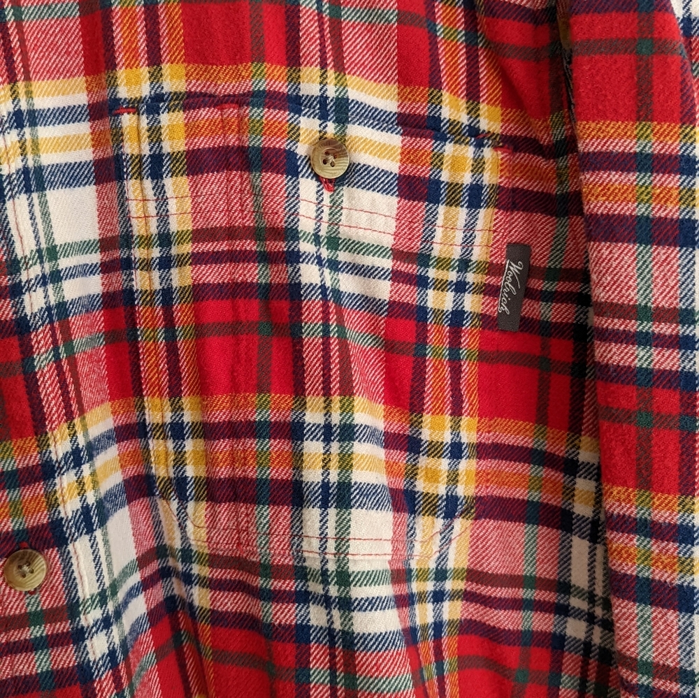 Woolrich | Trout Run | Button Front Plaid Flannel… - image 3